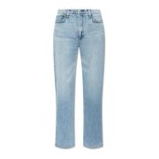 Rag & Bone ‘Harlow’ jeans med raka ben Blue, Dam