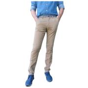 Mason's Slim Chino Byxor Beige, Herr