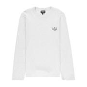 A.p.c. Sweatshirts White, Herr