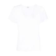 Agolde T-Shirt White, Dam