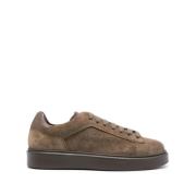 Doucal's Premium Suede Sneakers Brown, Herr