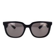 Dior Casual Geometriska Solglasögon med Mörkgråa Linser Black, Unisex