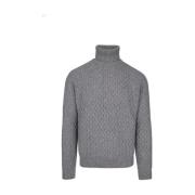Jacob Cohën Stiliga Sweaters Gray, Herr