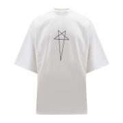 Rick Owens Herrkläder T-shirts Polos Vit Aw23 White, Herr