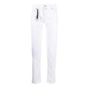 Incotex Vita Straight Jeans White, Herr