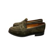 Bally Pre-owned Pre-owned Platta skor Green, Dam