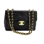 Chanel Vintage Pre-owned Läder chanel-vskor Black, Dam