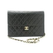 Chanel Vintage Pre-owned Läder chanel-vskor Black, Dam