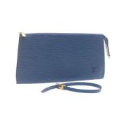 Louis Vuitton Vintage Pre-owned Canvas plnbcker Blue, Dam