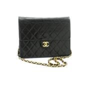 Chanel Vintage Pre-owned Läder chanel-vskor Black, Dam