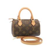 Louis Vuitton Vintage Pre-owned Canvas handvskor Brown, Dam