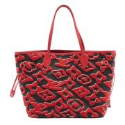 Louis Vuitton Vintage Pre-owned Canvas handvskor Red, Dam