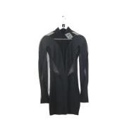 Mugler Pre-owned Pre-owned Polyester klnningar Black, Dam