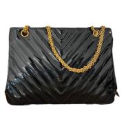 Chanel Vintage Pre-owned Läder chanel-vskor Black, Dam