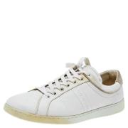 Dolce & Gabbana Pre-owned Pre-owned Läder sneakers White, Dam