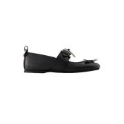 JW Anderson Läder lgskor Black, Dam