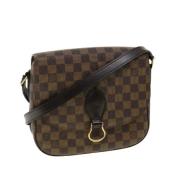 Louis Vuitton Vintage Pre-owned Canvas louis-vuitton-vskor Brown, Dam