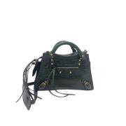 Balenciaga Vintage Pre-owned Läder handvskor Green, Dam