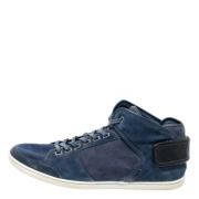Louis Vuitton Vintage Pre-owned Mocka sneakers Blue, Herr