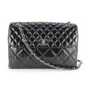 Chanel Vintage Begagnad Axelväska Black, Dam