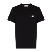 Maison Kitsuné T-Shirts Black, Herr