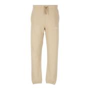 IH NOM UH NIT Beige Bomulls Sweatpants med Elastisk Midja Beige, Herr