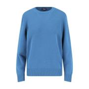 Drumohr Stiliga Sweaters Blue, Dam