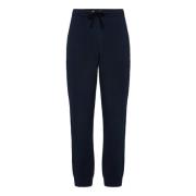 Boggi Milano Bomull Blandade Sweaterbyxor Blue, Herr