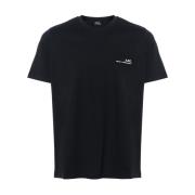 A.p.c. Svart T-shirt LZZ Black, Herr