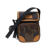 Louis Vuitton Vintage Pre-owned Canvas louis-vuitton-vskor Brown, Dam