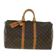 Louis Vuitton Vintage Pre-owned Canvas resvskor Brown, Unisex