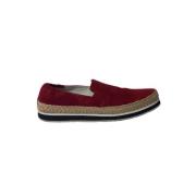 Prada Vintage Pre-owned Mocka espadriller Red, Herr