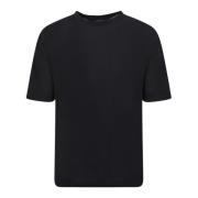 Lardini T-Shirts Black, Herr