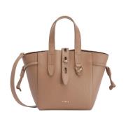 Furla Elegant och praktisk läder mini-tote Beige, Dam