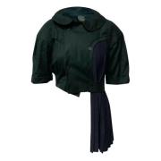 Fendi Vintage Pre-owned Wool tops Green, Dam