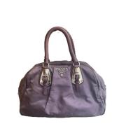 Prada Vintage Begagnad handväska Purple, Dam