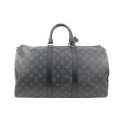 Louis Vuitton Vintage Pre-owned weekendväska Black, Dam