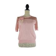 Miu Miu Pre-owned Pre-owned Fabric tops Pink, Dam