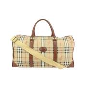 Burberry Vintage Pre-owned weekendväska Beige, Dam