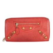 Balenciaga Vintage Begagnade plånböcker Red, Dam