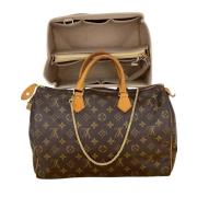 Louis Vuitton Vintage Försiktigt älskade begagnade canvas handväskor B...