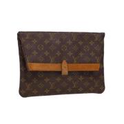 Louis Vuitton Vintage Pre-owned Canvas louis-vuitton-vskor Brown, Dam