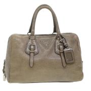 Prada Vintage Pre-owned Läder prada-vskor Brown, Dam