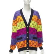 Gucci Vintage Pre-owned Ylle ytterklder Multicolor, Dam