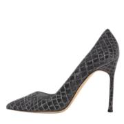 Manolo Blahnik Pre-owned Pre-owned Pumps Gray, Dam