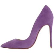 Christian Louboutin Pre-owned Pre-owned Sandaler Purple, Dam