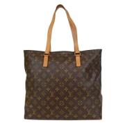 Louis Vuitton Vintage Begagnad Tote Bag Brown, Dam