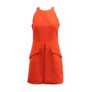 Alexander McQueen Pre-owned Pre-owned Fabric dresses Orange, Dam