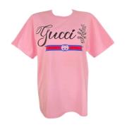 Gucci Vintage Pre-owned Tyg toppar Pink, Dam