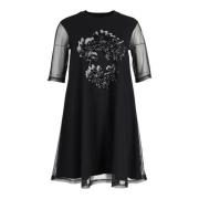 Alexander McQueen Pre-owned Pre-owned Polyester klnningar Black, Dam